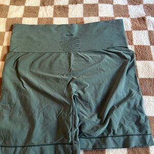 SKIMS Forest Green Bike Shorts